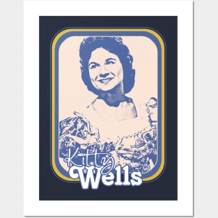 Kitty Wells /// Retro Style Country Artist Fan Design Posters and Art